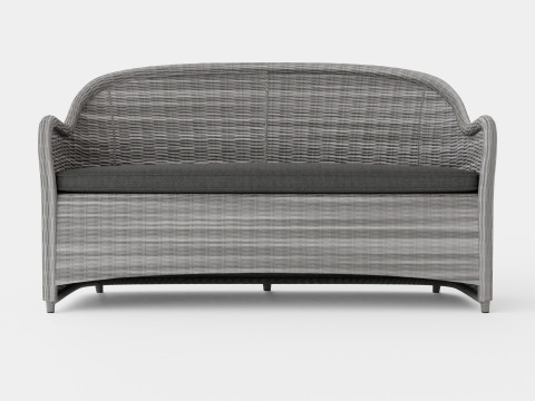 Roma 2-seater sofa Modelo 3D