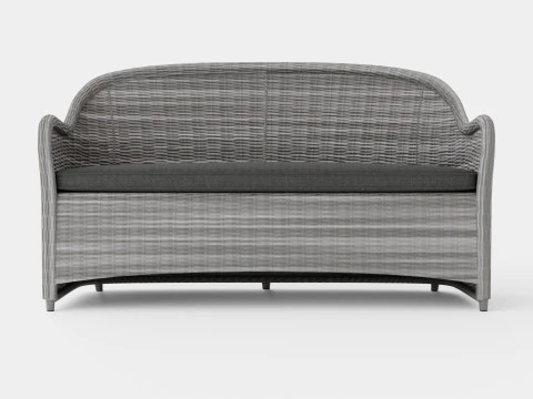 Roma 2-seater sofa 3D Model