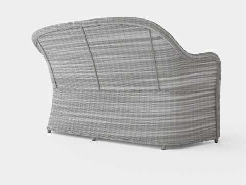 Roma 2-seater sofa Modelo 3D