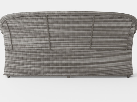 Roma 3-seater sofa 3D Model