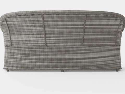 Roma 3-seater sofa 3D Model