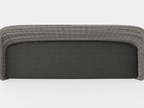 Roma 3-seater sofa 3D Model