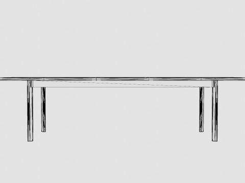 Nice dining table Model 3D