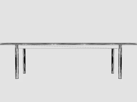 Nice dining table 3D Model