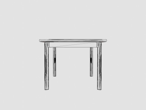 Nice dining table 3D Model