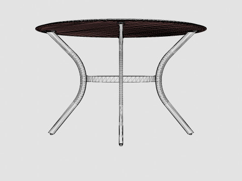 Nice dining table 3D Model