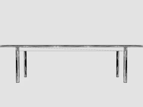 Nice dining table 3D Model