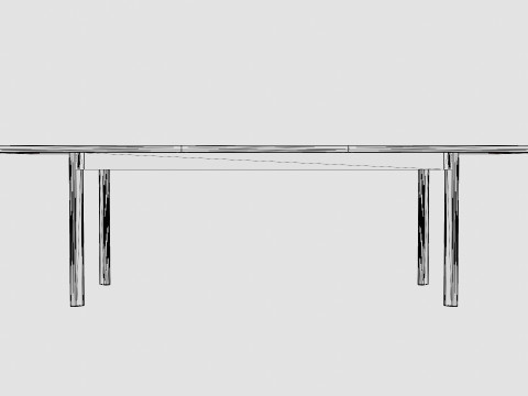 Nice dining table 3D Model