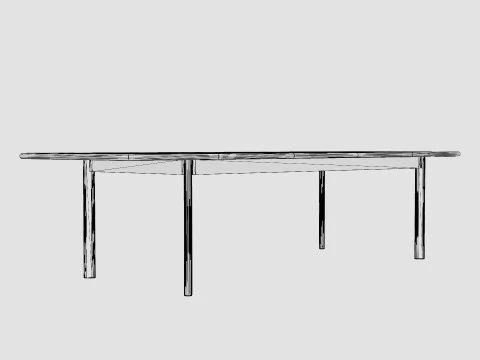 Nice dining table 3D Model