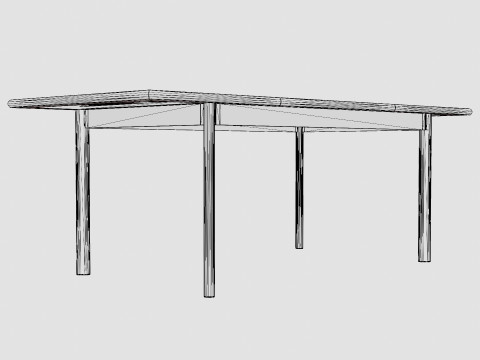 Nice dining table 3D Model