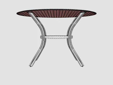 Nice dining table 3D Model