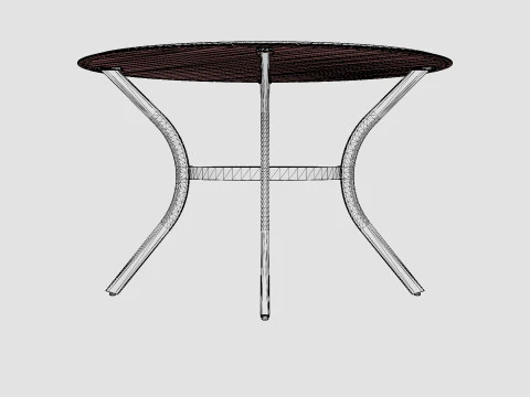 Nice dining table 3D Model