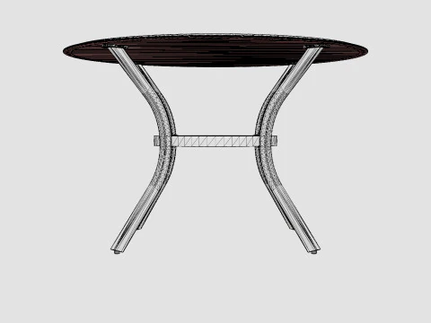 Nice dining table 3D Model