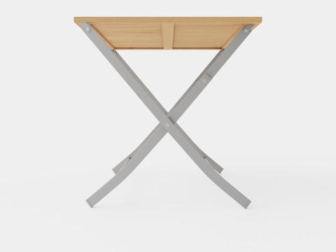 Nice folding table 3D Model