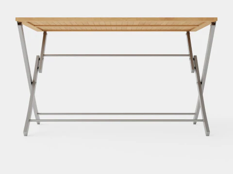 Nice folding table 3D Model