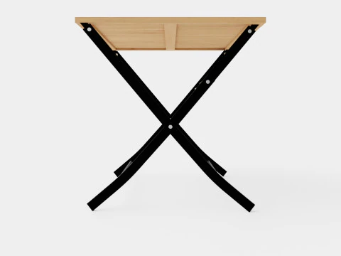 Nice folding table 3D Model