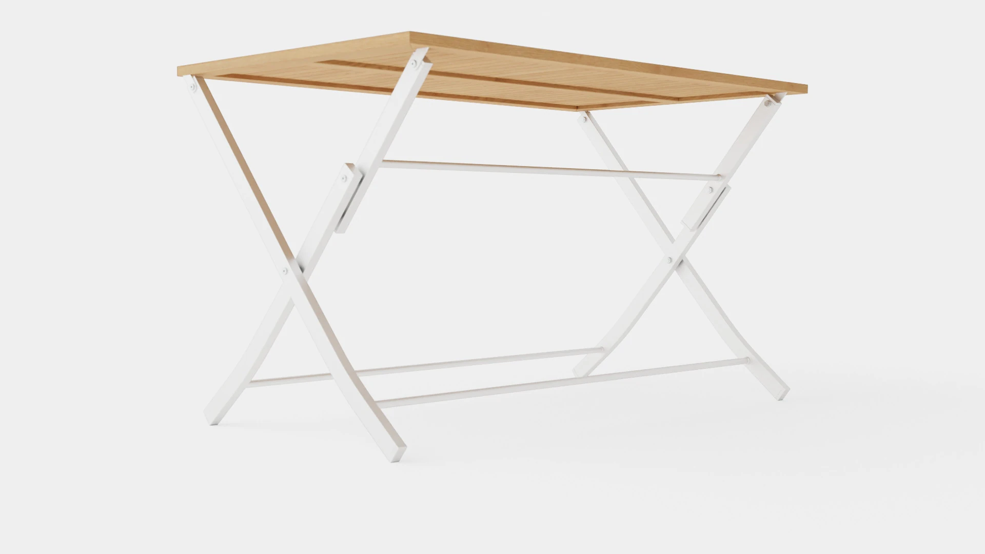 Nice folding table 3D Model .c4d .max .obj .3ds .fbx .stl .blend