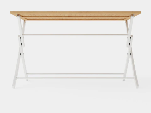 Nice folding table 3D Model