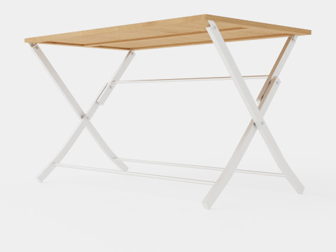 Nice folding table Modelo 3D