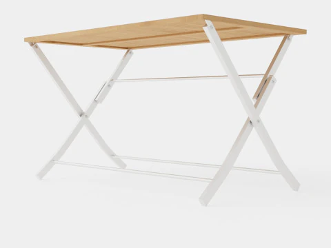 Nice folding table 3D Model