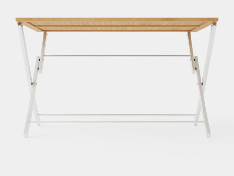 Nice folding table 3D Model