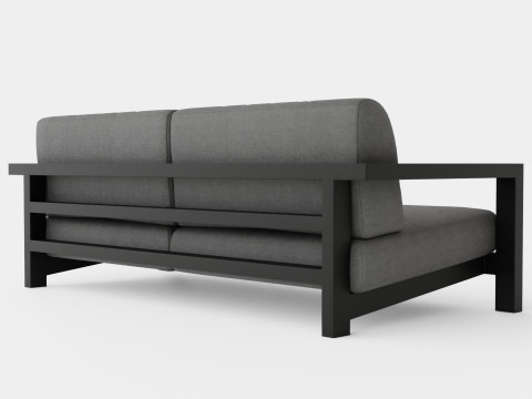 Amesdale 3-seater sofa 3D Model