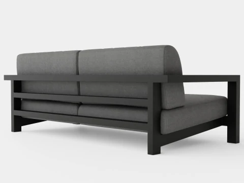 Amesdale 3-seater sofa 3D Model