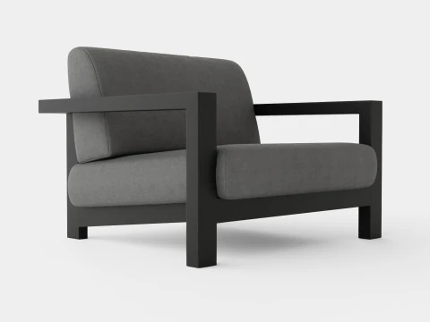 Amesdale fauteuil 3D Model