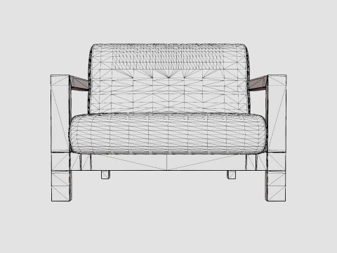 Amesdale armchair 3D Model