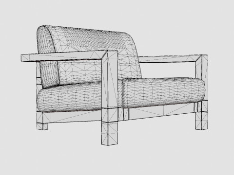 Amesdale armchair 3D Model