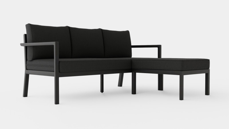 Delia divan set 3D Модель .c4d .max .obj .3ds .fbx .stl .blend 