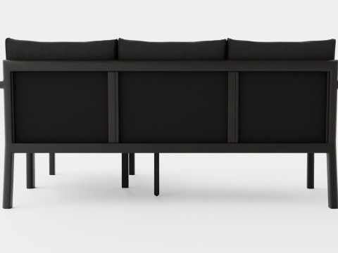Delia divan set 3D Модель