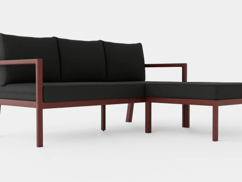 Набір диванів Delia 3D Модель