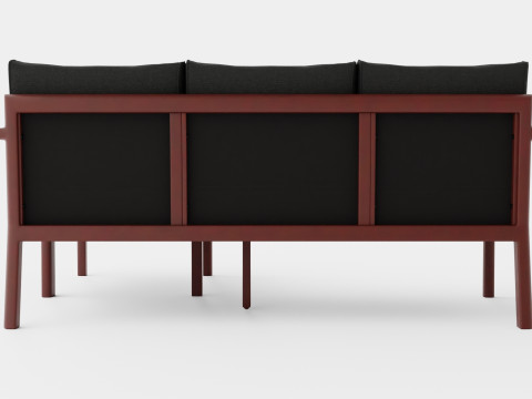 Delia divan set 3D Модель