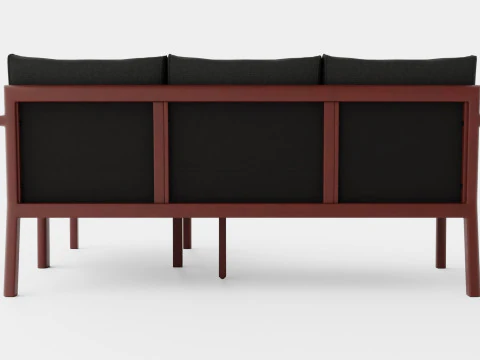 Delia divan set 3D Model