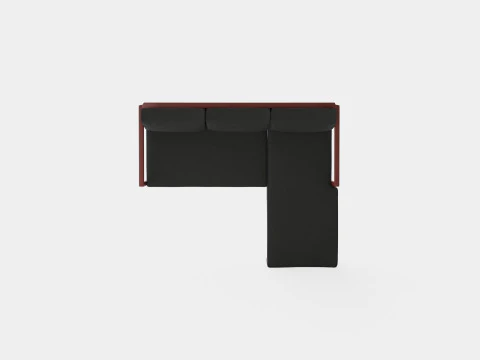 Delia divan set 3D Model