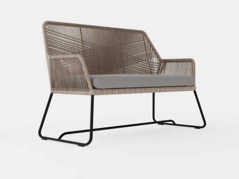 Midway 2-seater sofa 3D Модель
