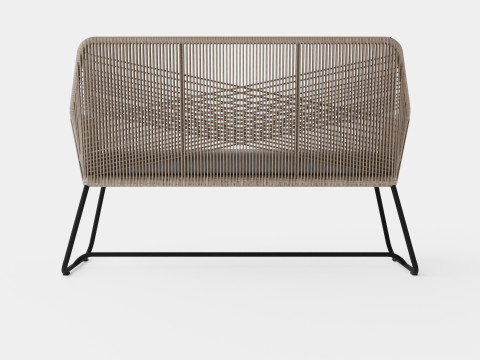 Midway 2-seater sofa 3D Модель