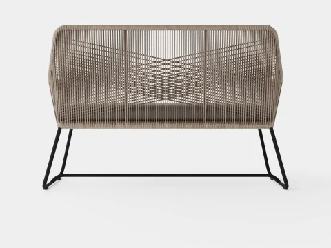 Midway 2-seater sofa 3D Model