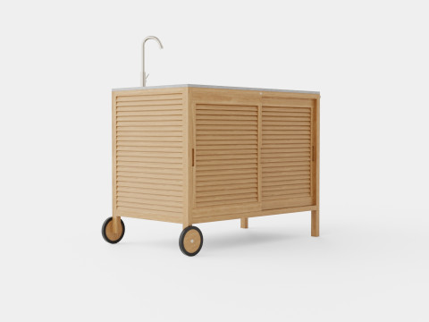 Figalia outdoor kitchen 3D Model