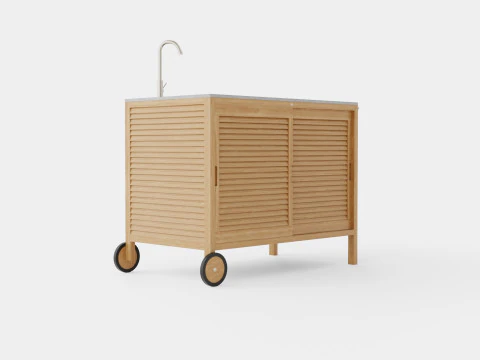 Figalia outdoor kitchen 3D Model