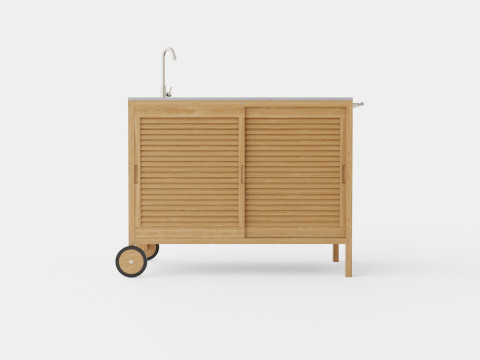 Figalia outdoor kitchen Model 3D