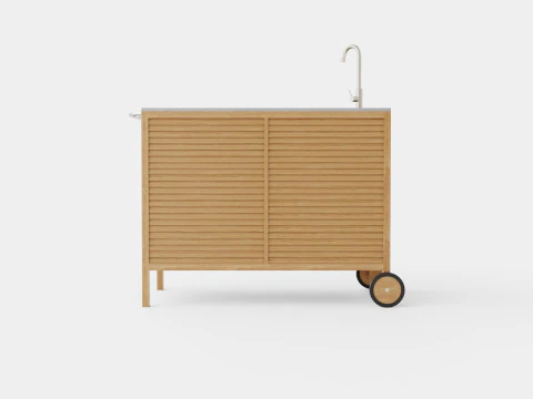 Figalia outdoor kitchen 3D Model