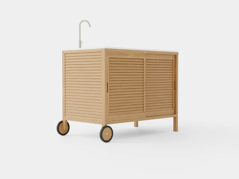 Figalia a&ccedil;ık mutfak 3D Model