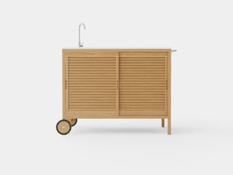 Figalia outdoor kitchen 3D Model