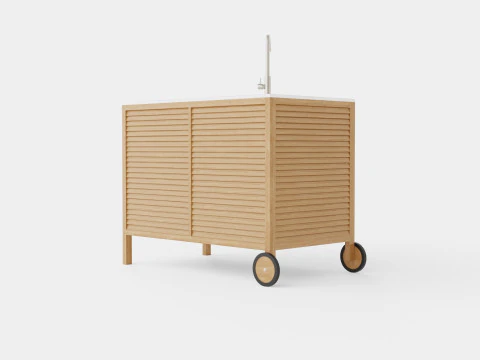 Figalia outdoor kitchen 3D Model