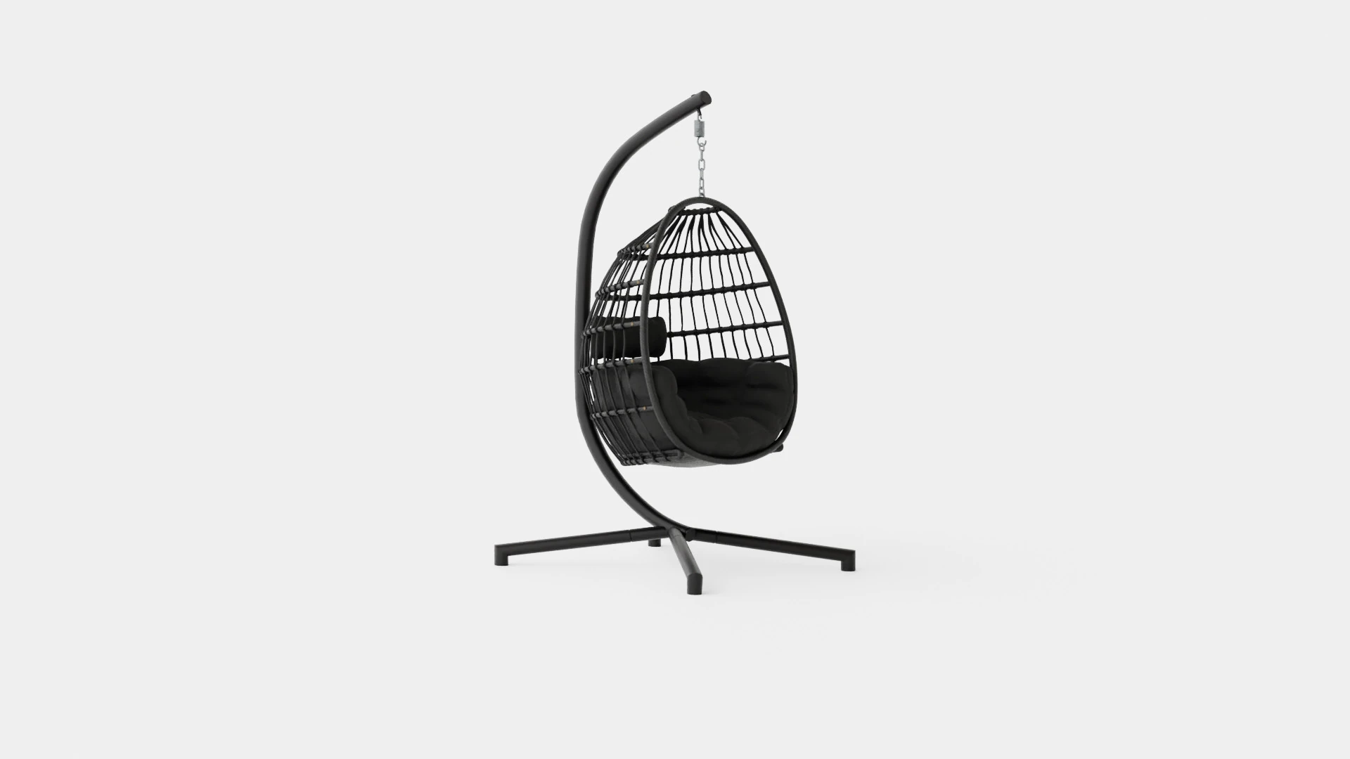 Illora hanging swing 3D Model .c4d .max .obj .3ds .fbx .stl .blend 
