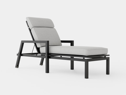 Belfort lounge bed 3D Model