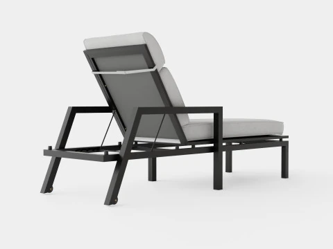 Belfort lounge bed 3D Model