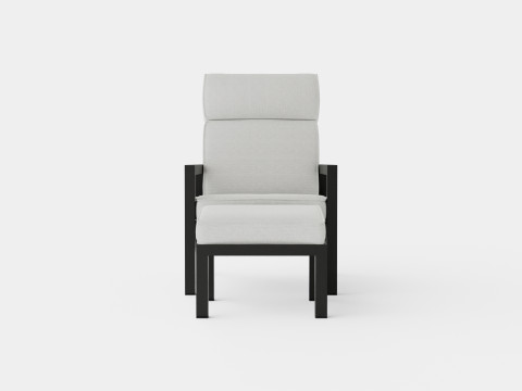Belfort reclining armchair incl footstool Modelo 3D